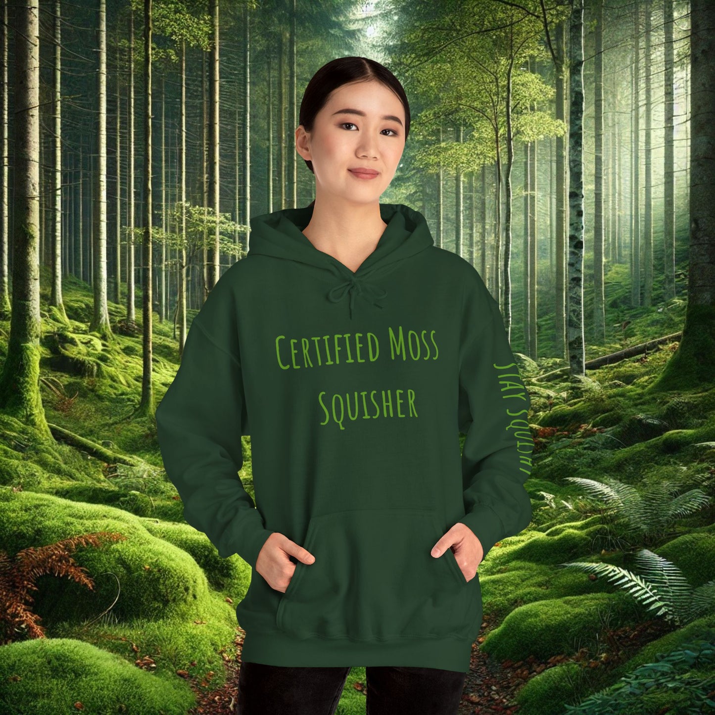 "Certified Moss Squisher" Hoodie | Wear Your Title with Pride