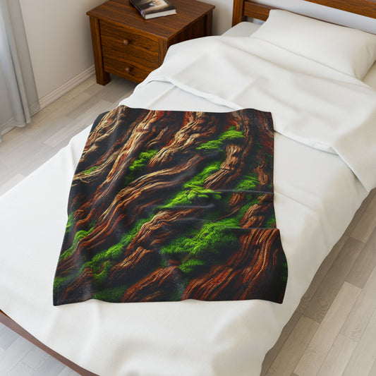 "The Titan’s Rest" Blanket | The Forest Line – Soft, Cozy & Inspired by Sequoias