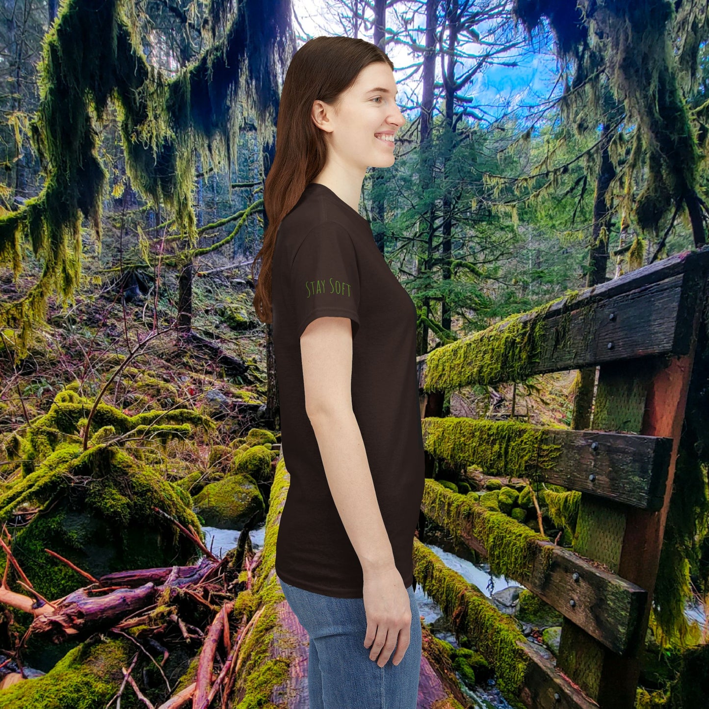 Ancient Forest Soul | Mossy Cryptid Tee