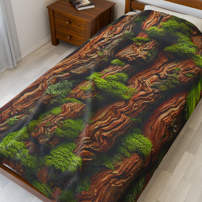 "The Evergreen Embrace" Blanket | The Forest Line – Soft, Cozy & Nature-Inspired