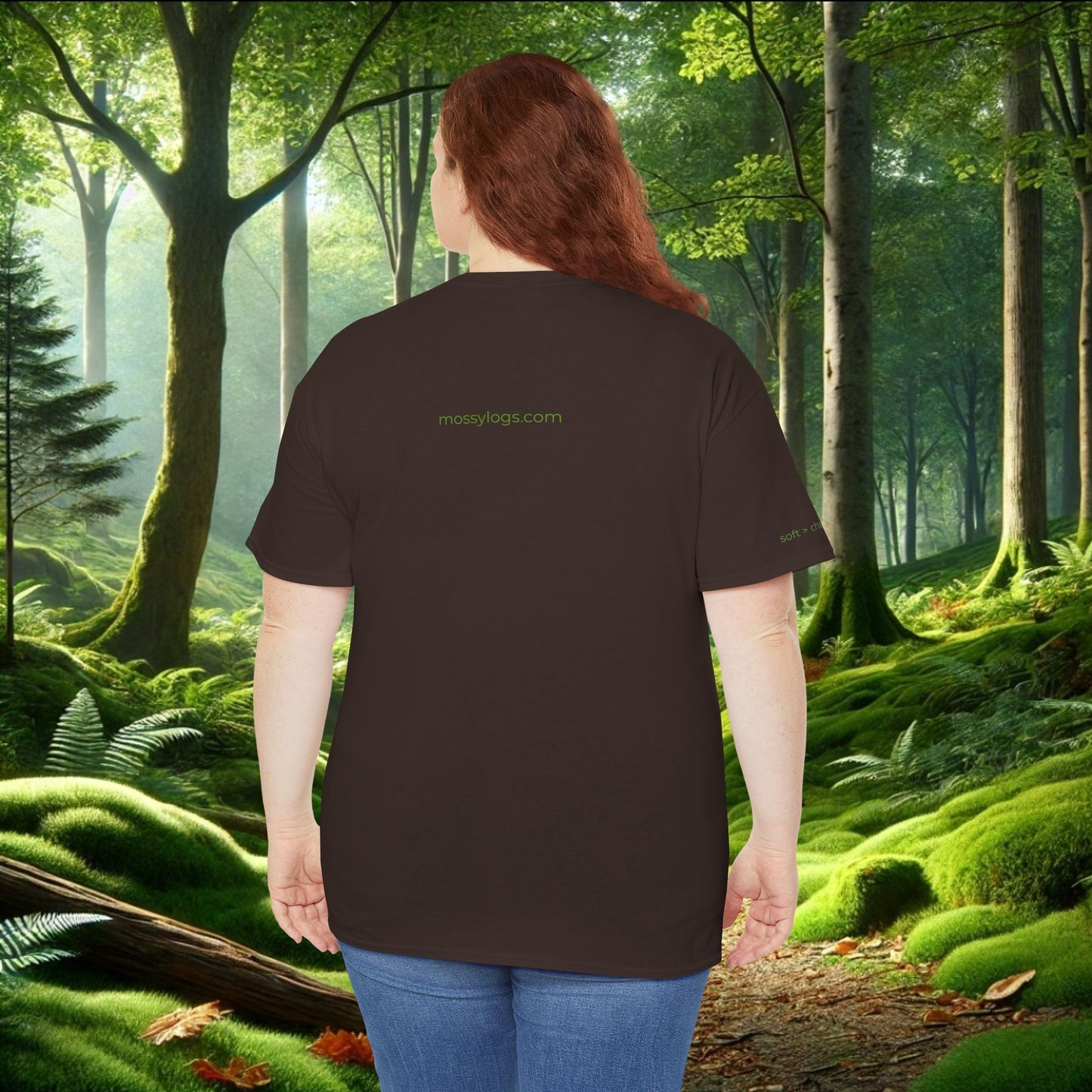 Moss Over Mess Tee | Forestcore Graphic T-Shirt