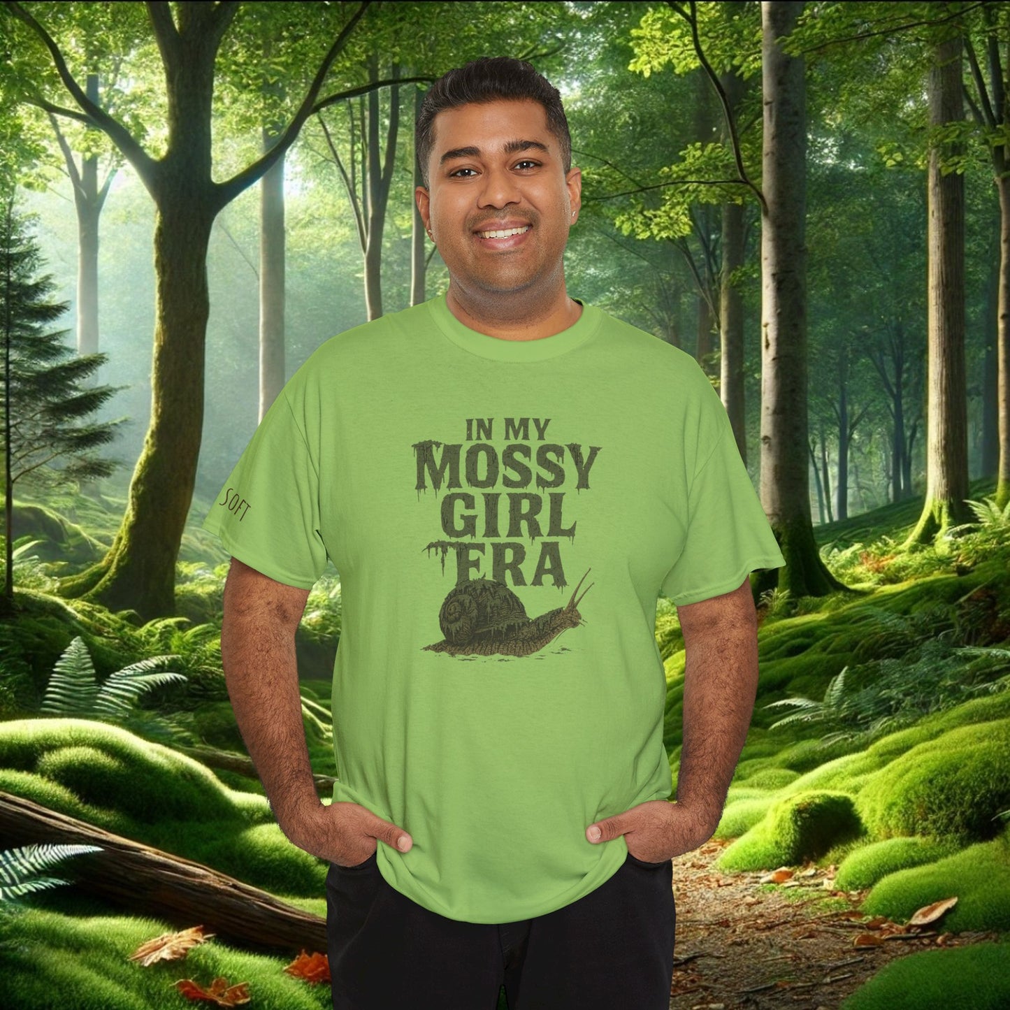 In My Mossy Girl Era Tee | Snail Energy Edition