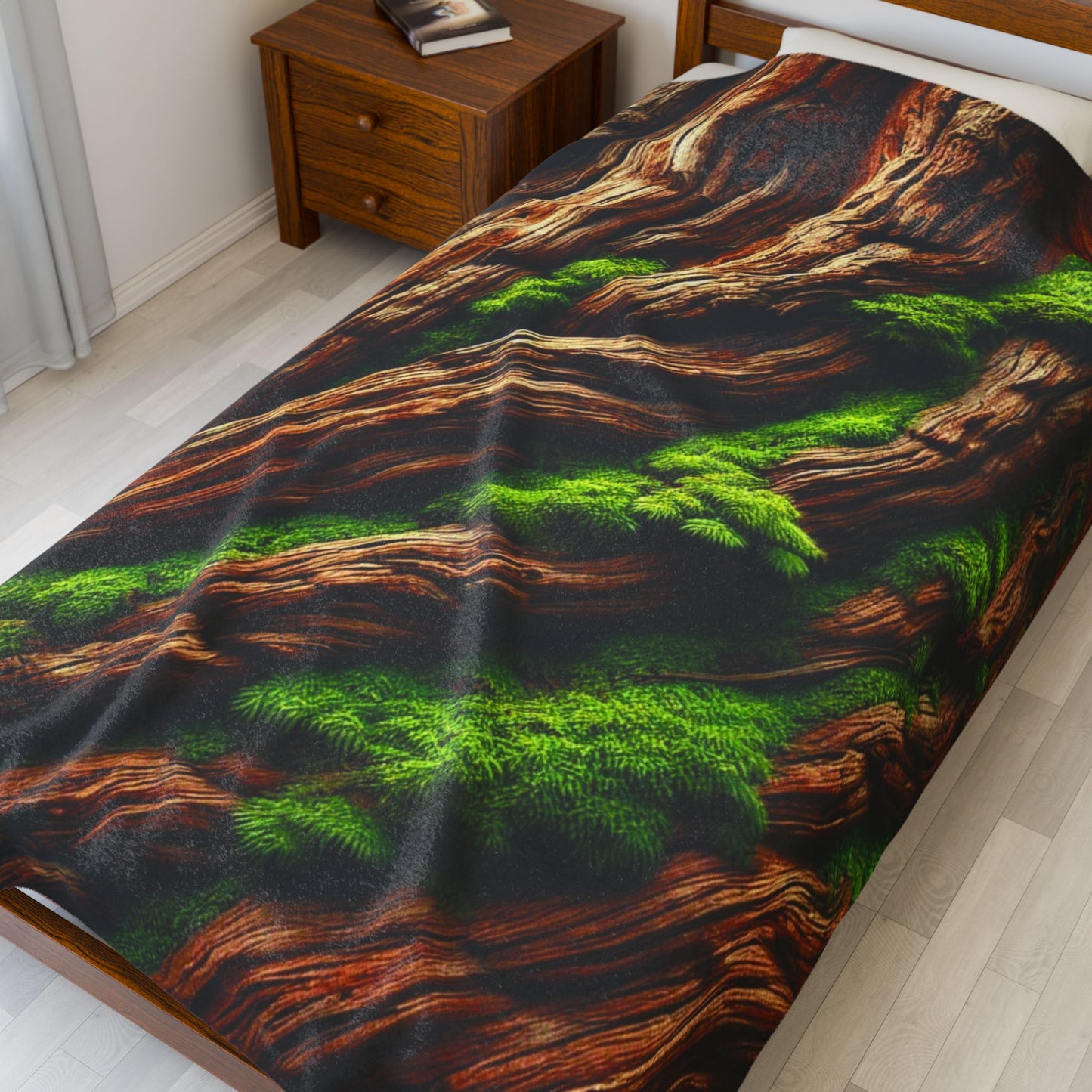 "The Titan’s Rest" Blanket | The Forest Line – Soft, Cozy & Inspired by Sequoias