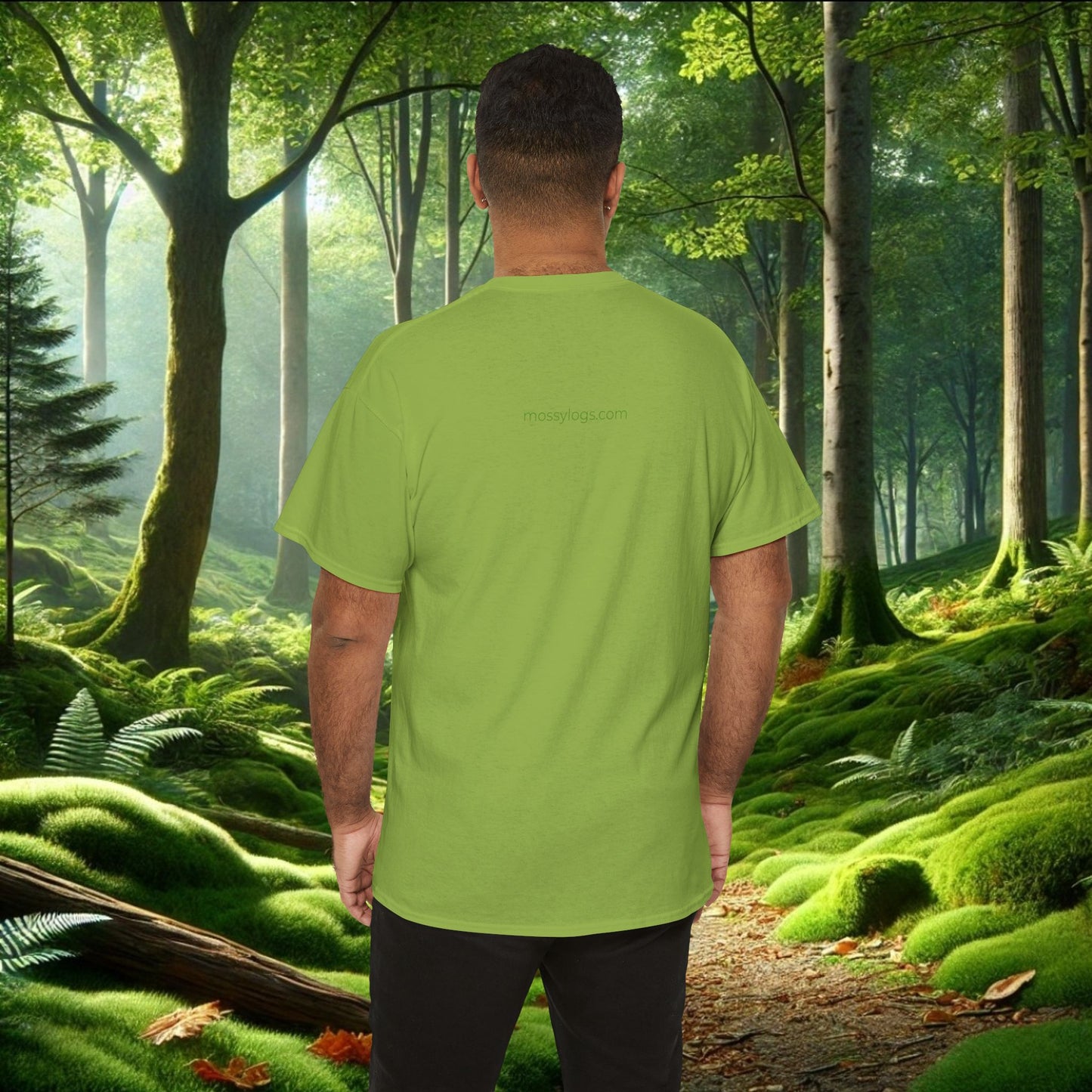 Moss Over Mess Tee | Forestcore Graphic T-Shirt