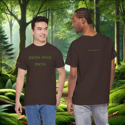 Moss Over Mess Tee | Forestcore Graphic T-Shirt