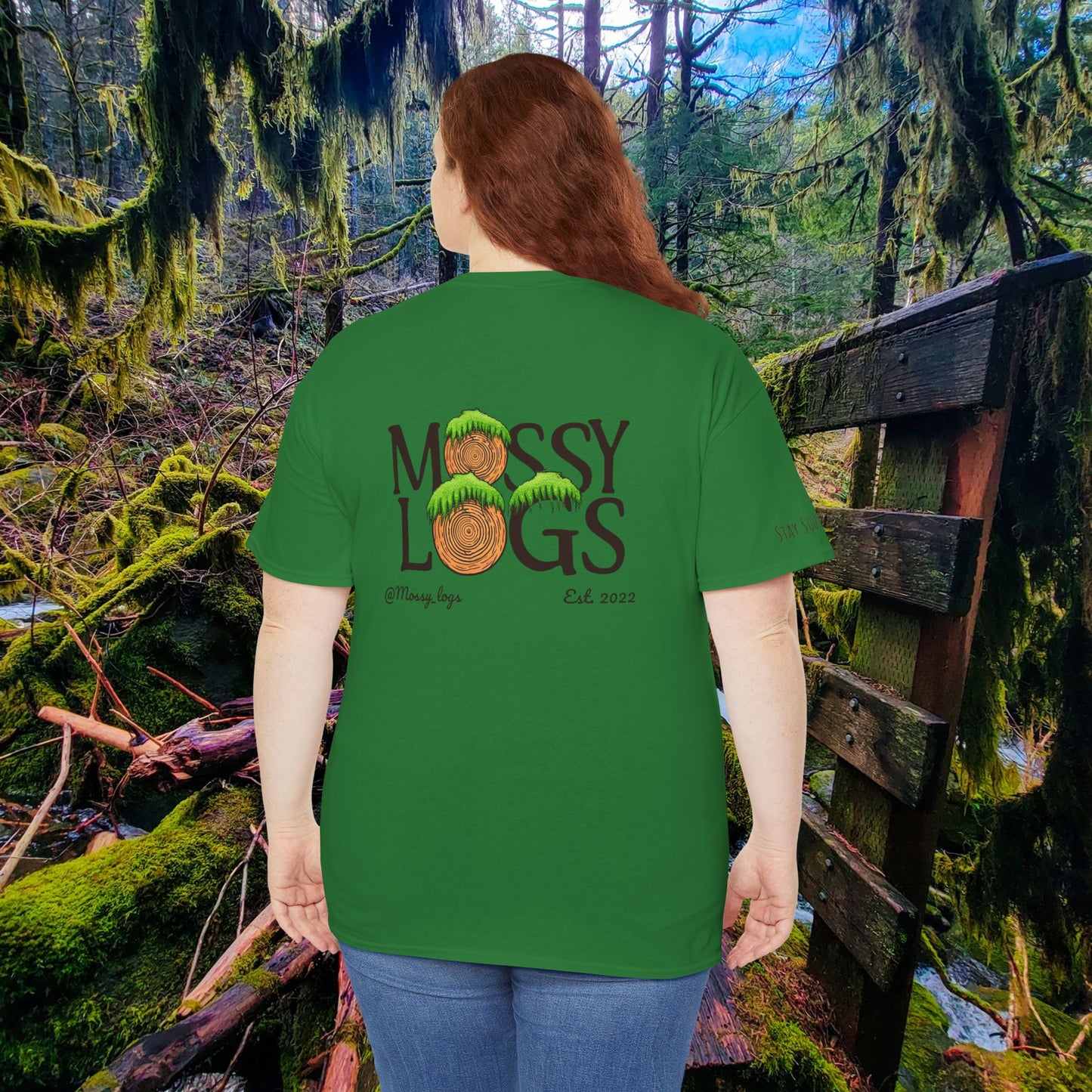 "Moss & Chill" Tee | Relax, Recharge & Stay Squishy