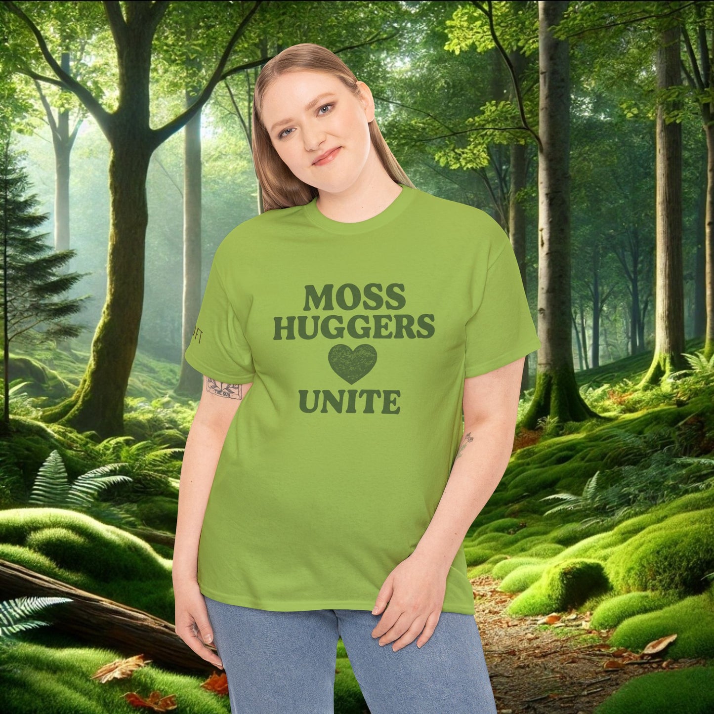 Moss Huggers Unite | Nature Lovers Tee