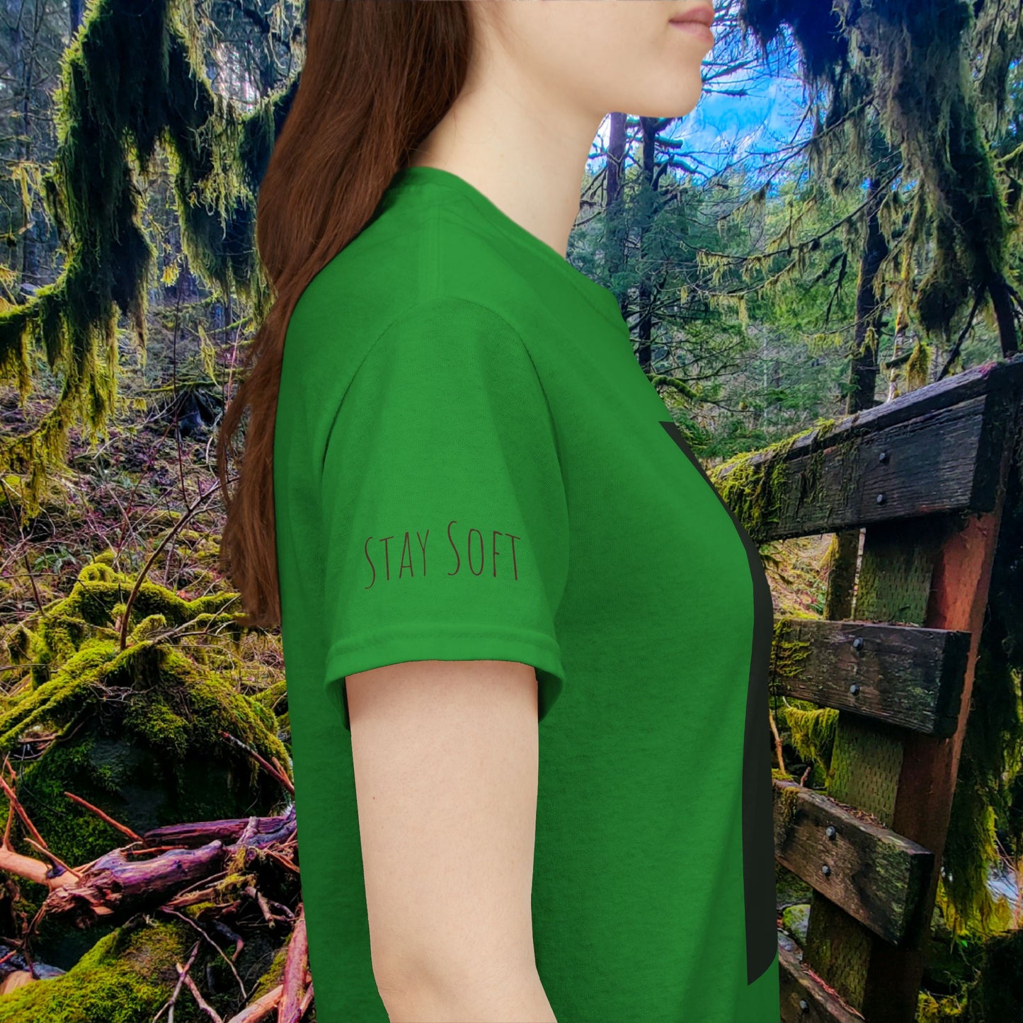 Ancient Forest Soul | Mossy Cryptid Tee