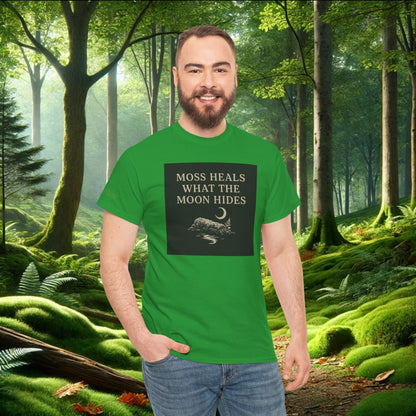 Moss Heals What the Moon Hides Tee | Forestcore Shirt