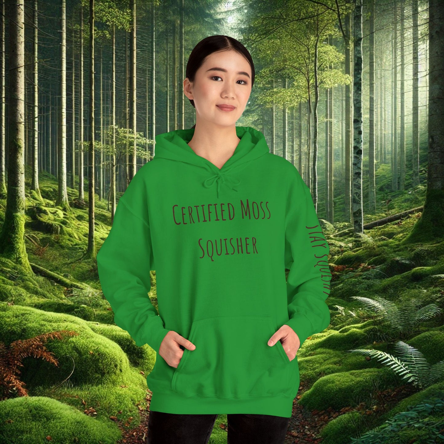 "Certified Moss Squisher" Hoodie | Wear Your Title with Pride