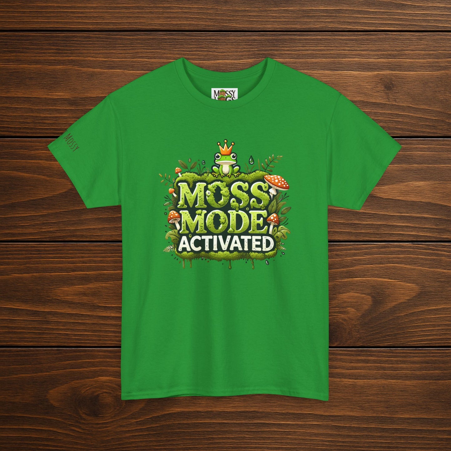 "Moss Mode: Activated" Graphic Tee | Embrace the Squish Life