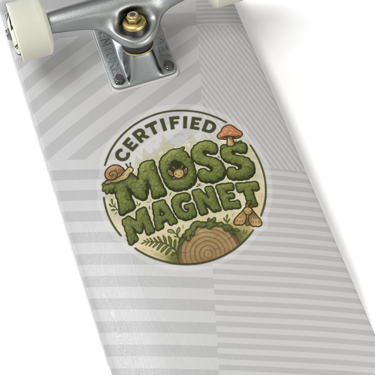 Certified Moss Magnet | Vinyl Sticker