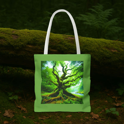 Find Me Where the Moss Is Green Tote