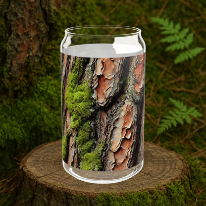 Ponderosa Pine Bark | Forest Texture Glass [16oz]
