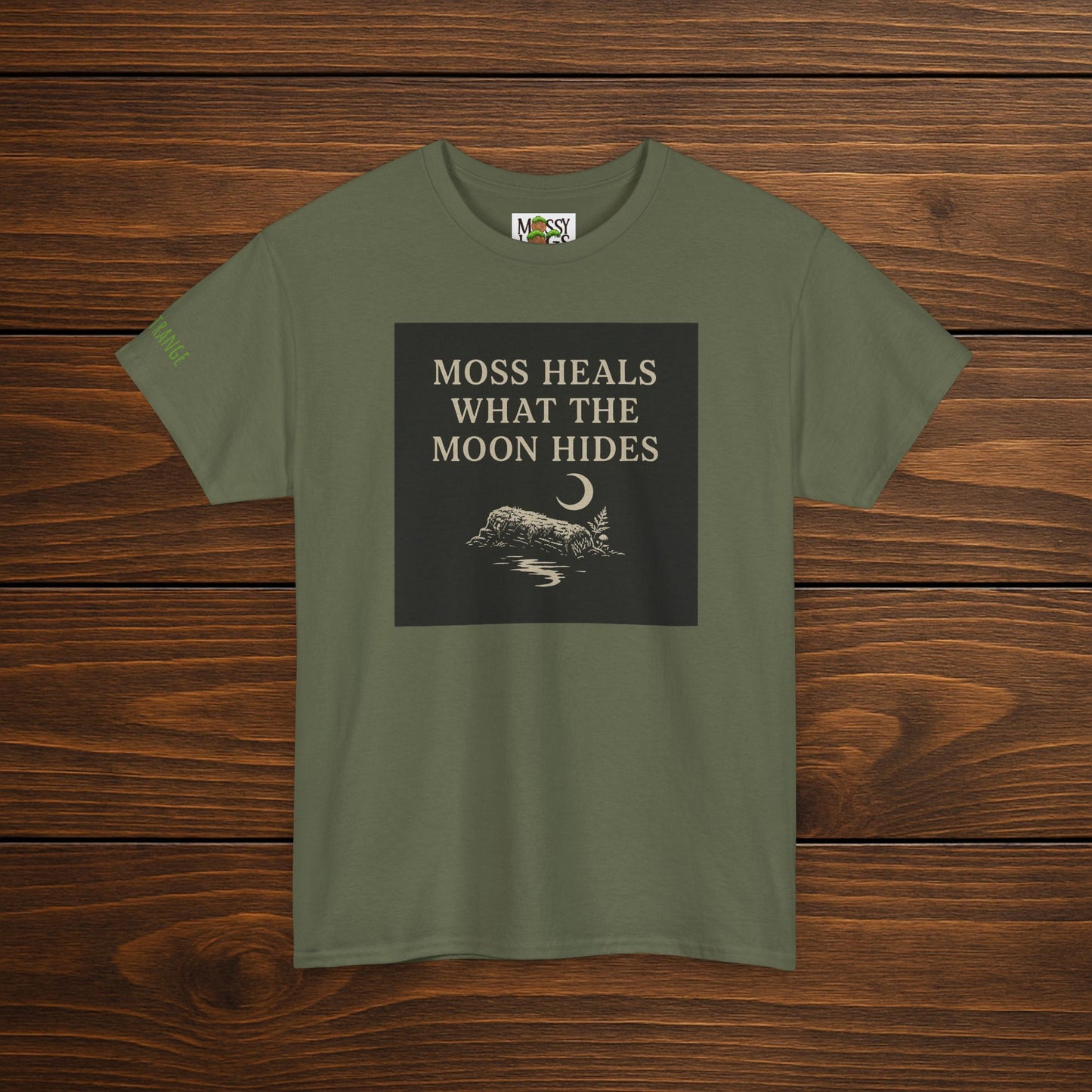 Moss Heals What the Moon Hides Tee | Forestcore Shirt