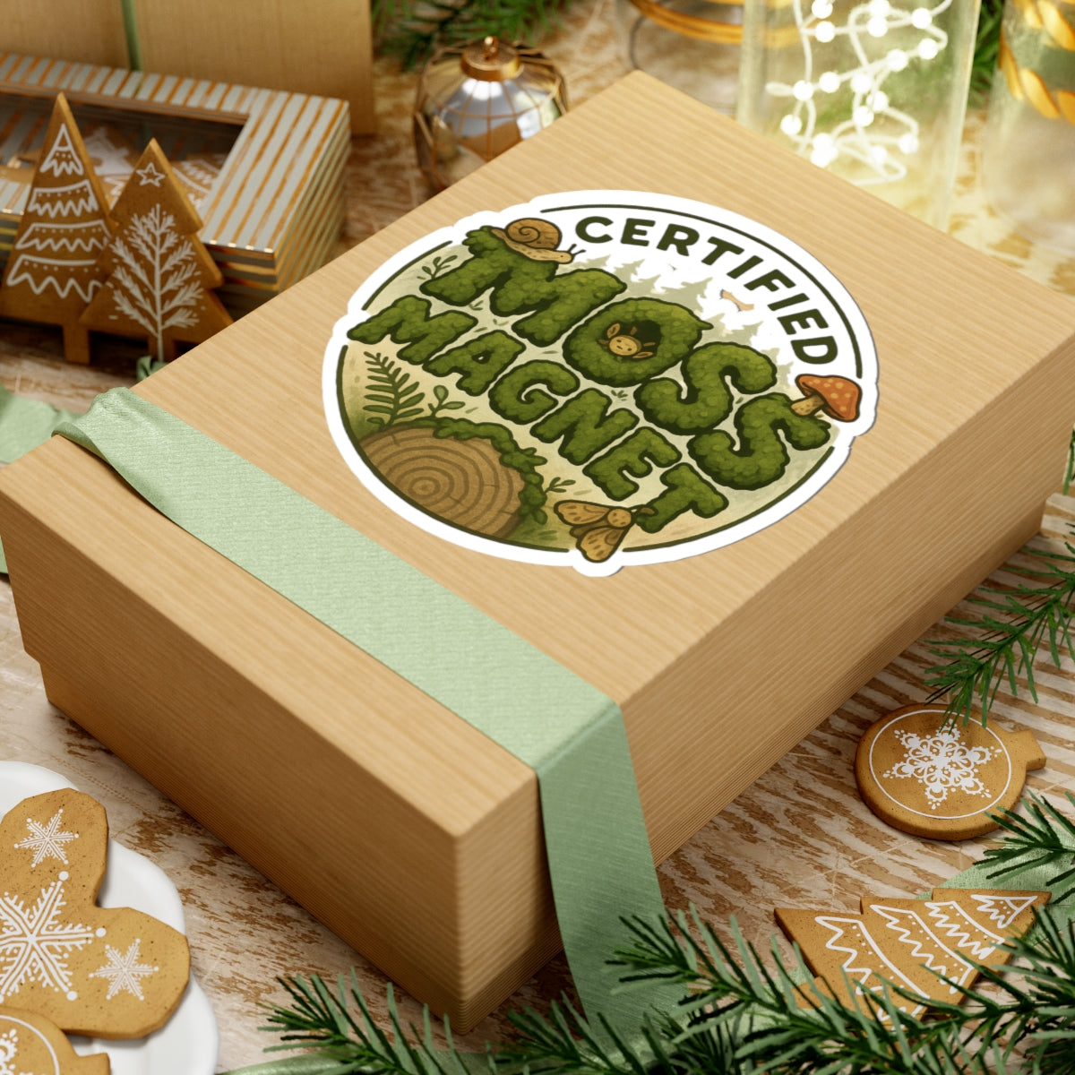 Certified Moss Magnet | Vinyl Sticker