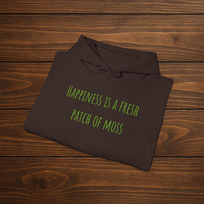 "Happiness Is a Fresh Patch of Moss" Hoodie | Cozy, Soft & Squishy