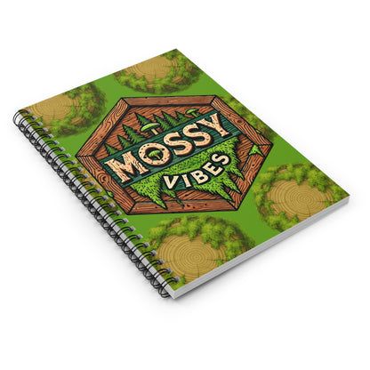 Mossy Vibes | Spiral Notebook [Ruled Pages]