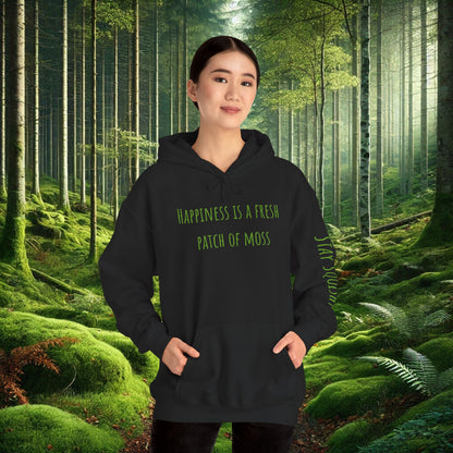 "Happiness Is a Fresh Patch of Moss" Hoodie | Cozy, Soft & Squishy