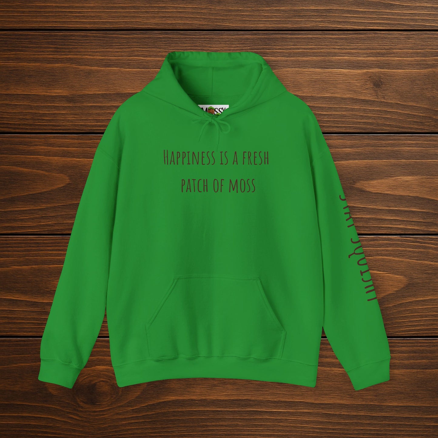 "Happiness Is a Fresh Patch of Moss" Hoodie | Cozy, Soft & Squishy
