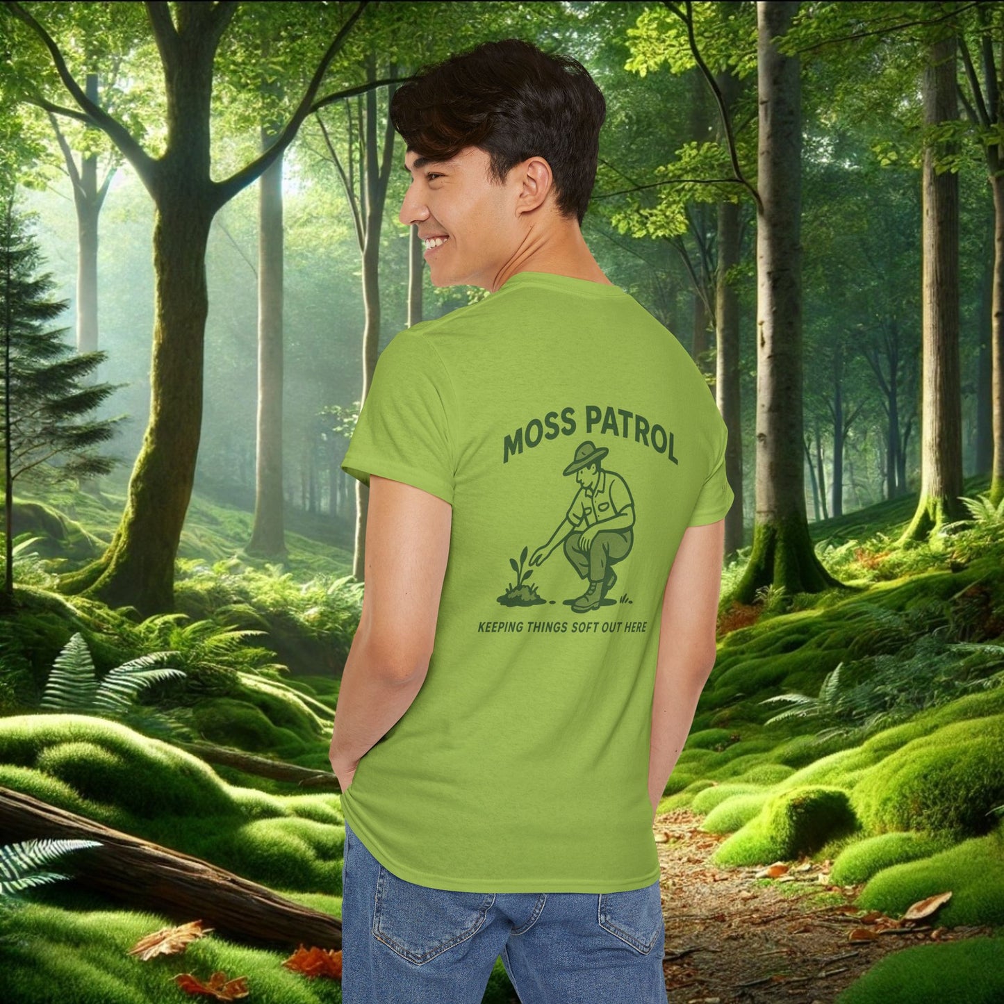 Moss Patrol Tee | Soft & Observant Since 2022