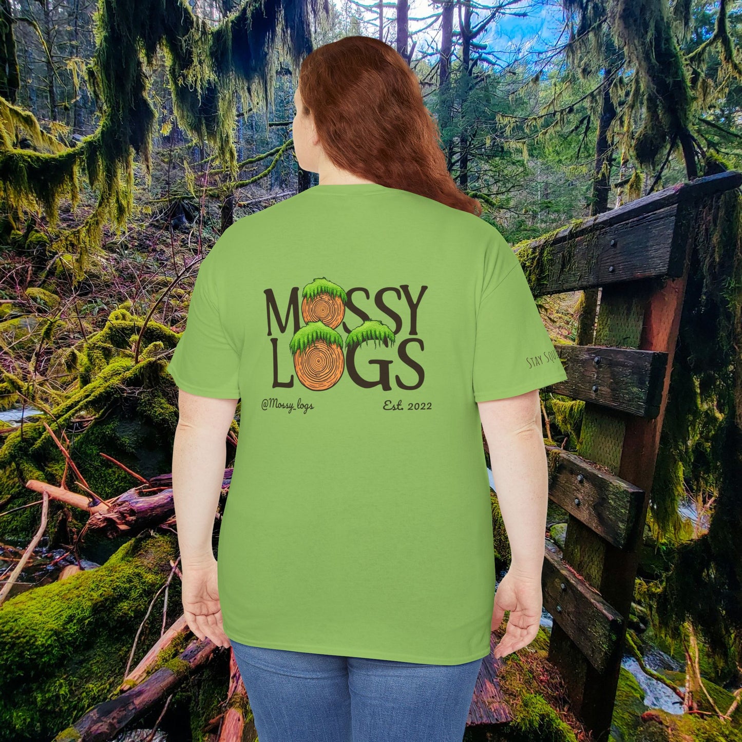 "Moss & Chill" Tee | Relax, Recharge & Stay Squishy