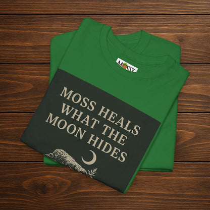 Moss Heals What the Moon Hides Tee | Forestcore Shirt