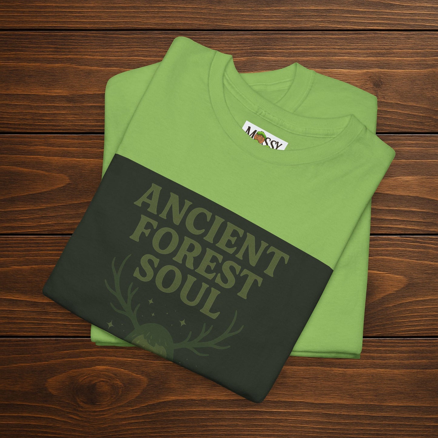 Ancient Forest Soul | Mossy Cryptid Tee