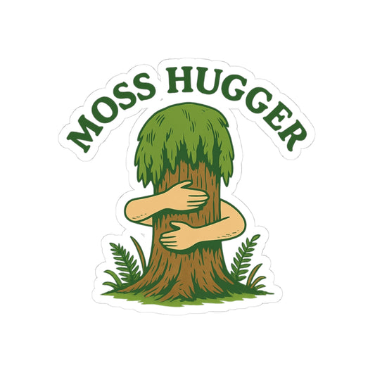 Moss Hugger | Vinyl Sticker