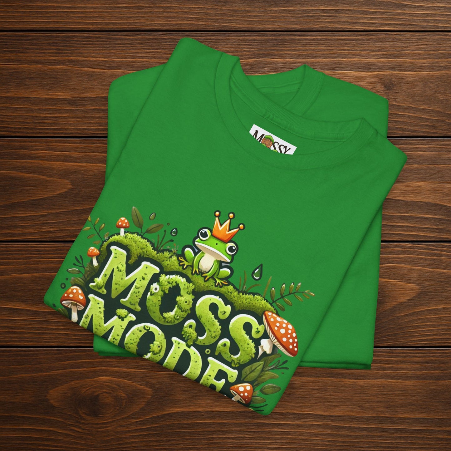 "Moss Mode: Activated" Graphic Tee | Embrace the Squish Life