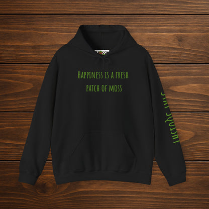 "Happiness Is a Fresh Patch of Moss" Hoodie | Cozy, Soft & Squishy