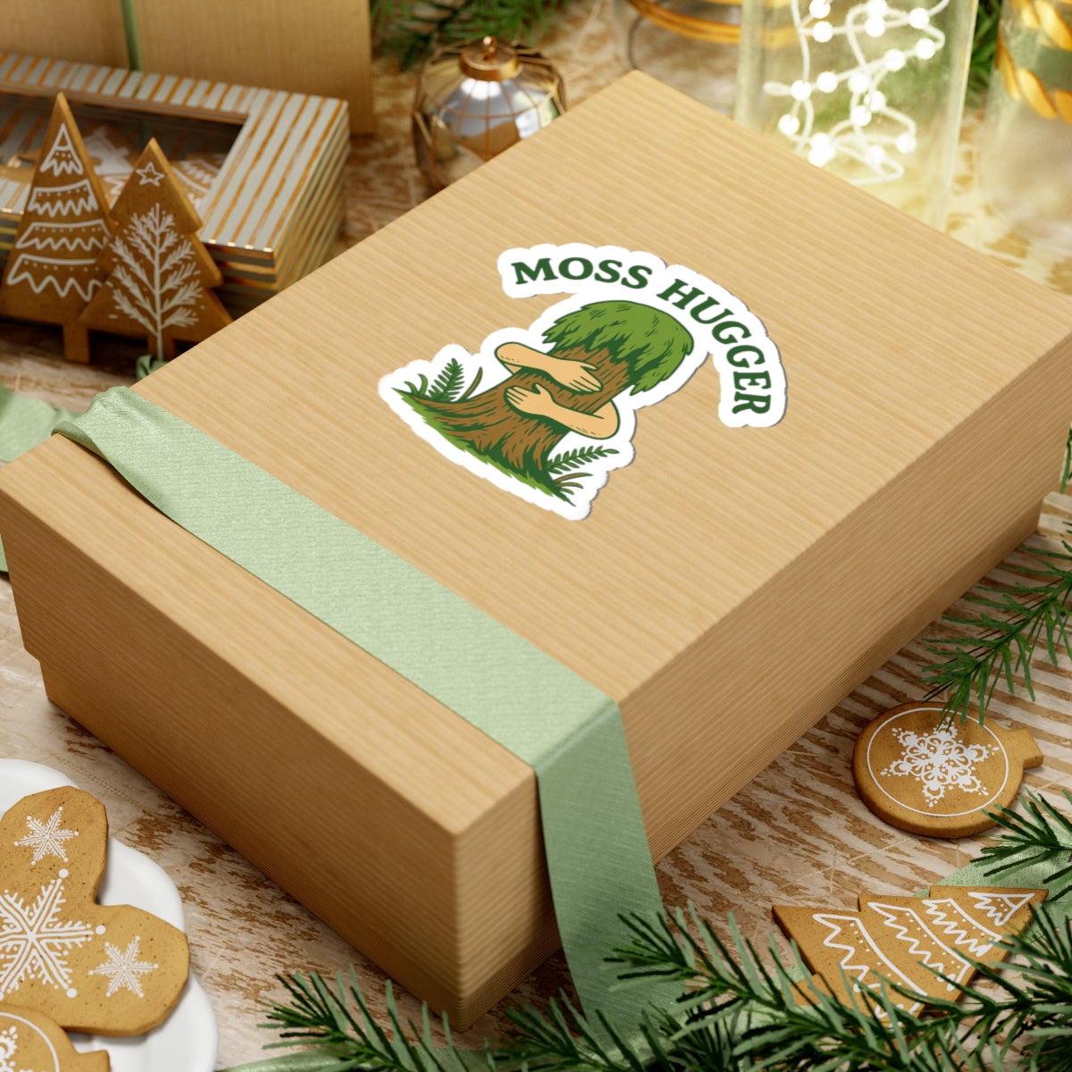 Moss Hugger | Vinyl Sticker