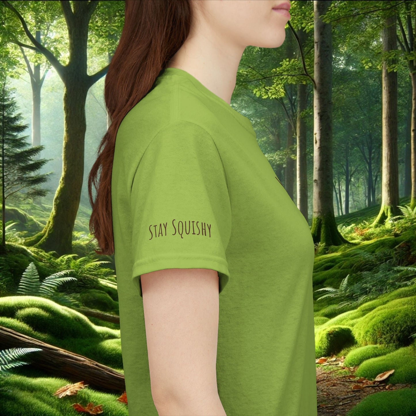 "Happiness Is a Fresh Patch of Moss" Tee | Soft, Cozy, & Squishy