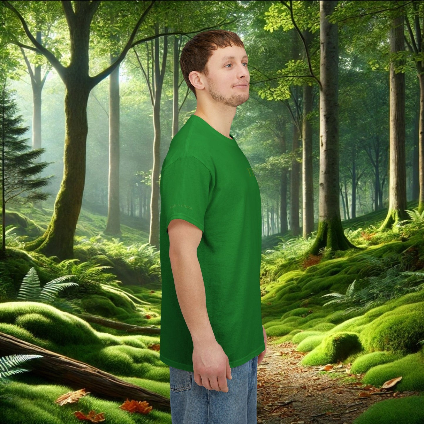 Moss Over Mess Tee | Forestcore Graphic T-Shirt