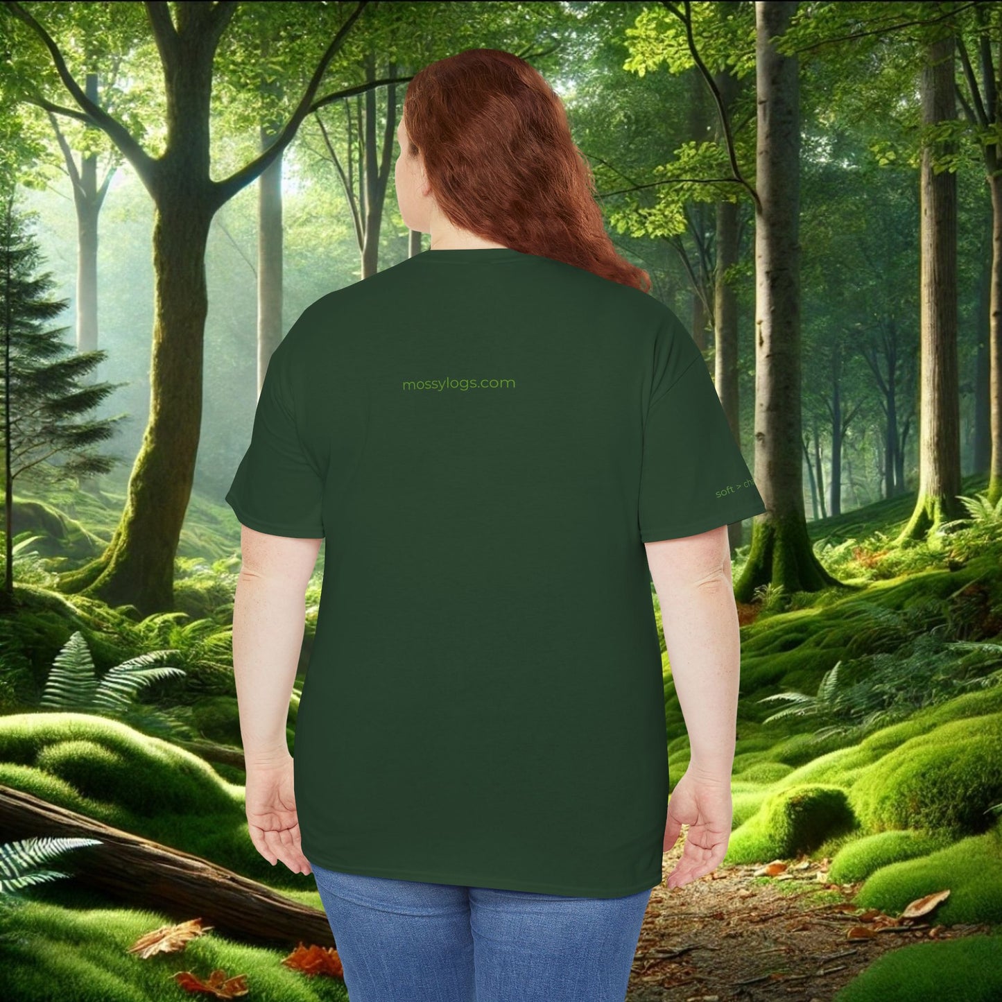 Moss Over Mess Tee | Forestcore Graphic T-Shirt