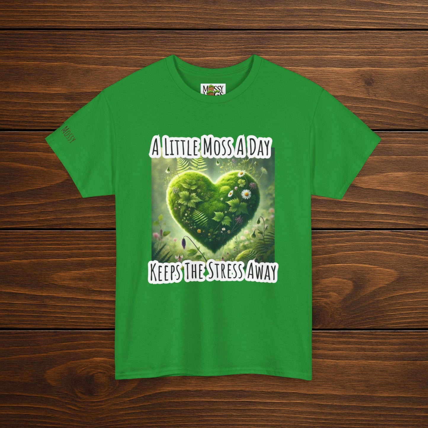 "Moss Therapy" Graphic Tee | Find Calm in the Wild