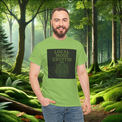 Local Moss Cryptid Tee | Soft Forest Creature Design
