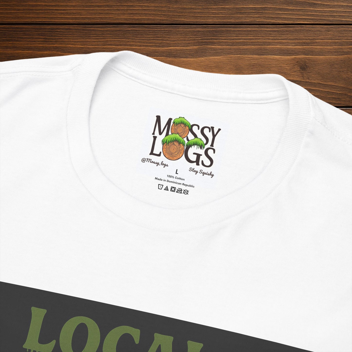 Local Moss Cryptid Tee | Soft Forest Creature Design