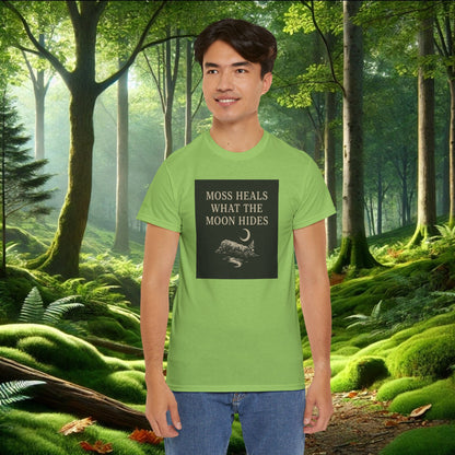 Moss Heals What the Moon Hides Tee | Forestcore Shirt