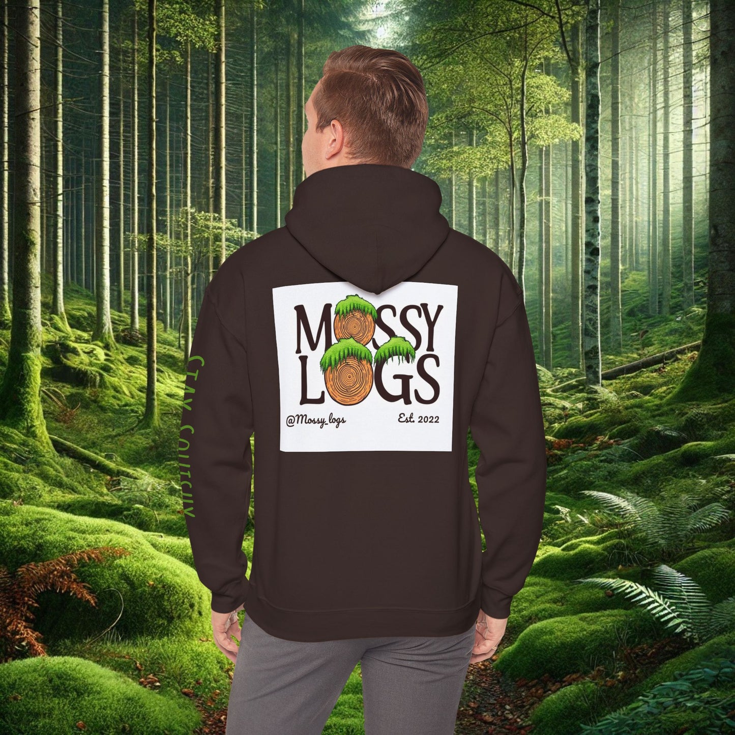 "Happiness Is a Fresh Patch of Moss" Hoodie | Cozy, Soft & Squishy