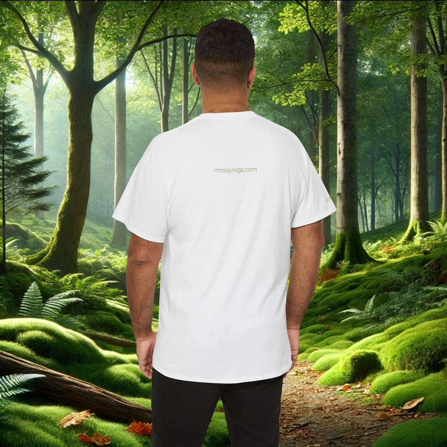 Moss Over Mess Tee | Forestcore Graphic T-Shirt
