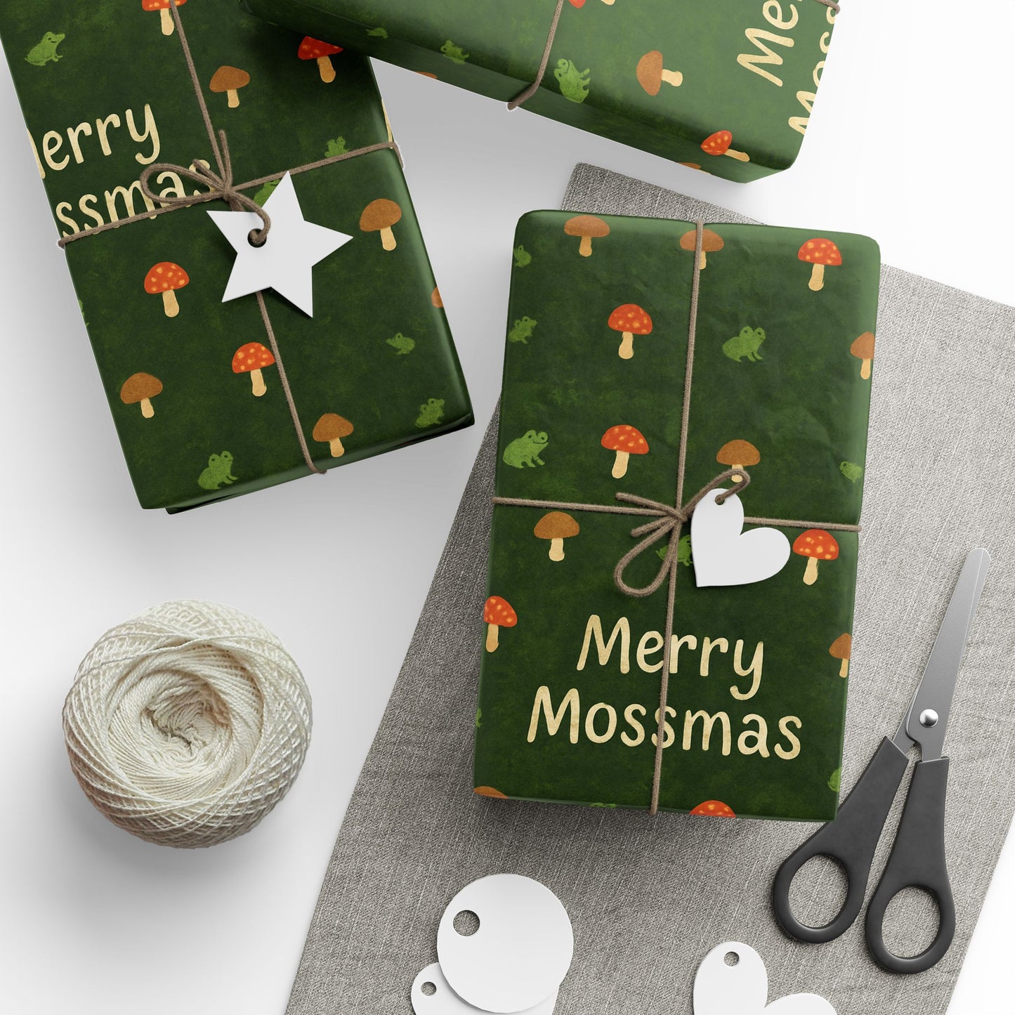 Mossmas Forest Wrapping Paper