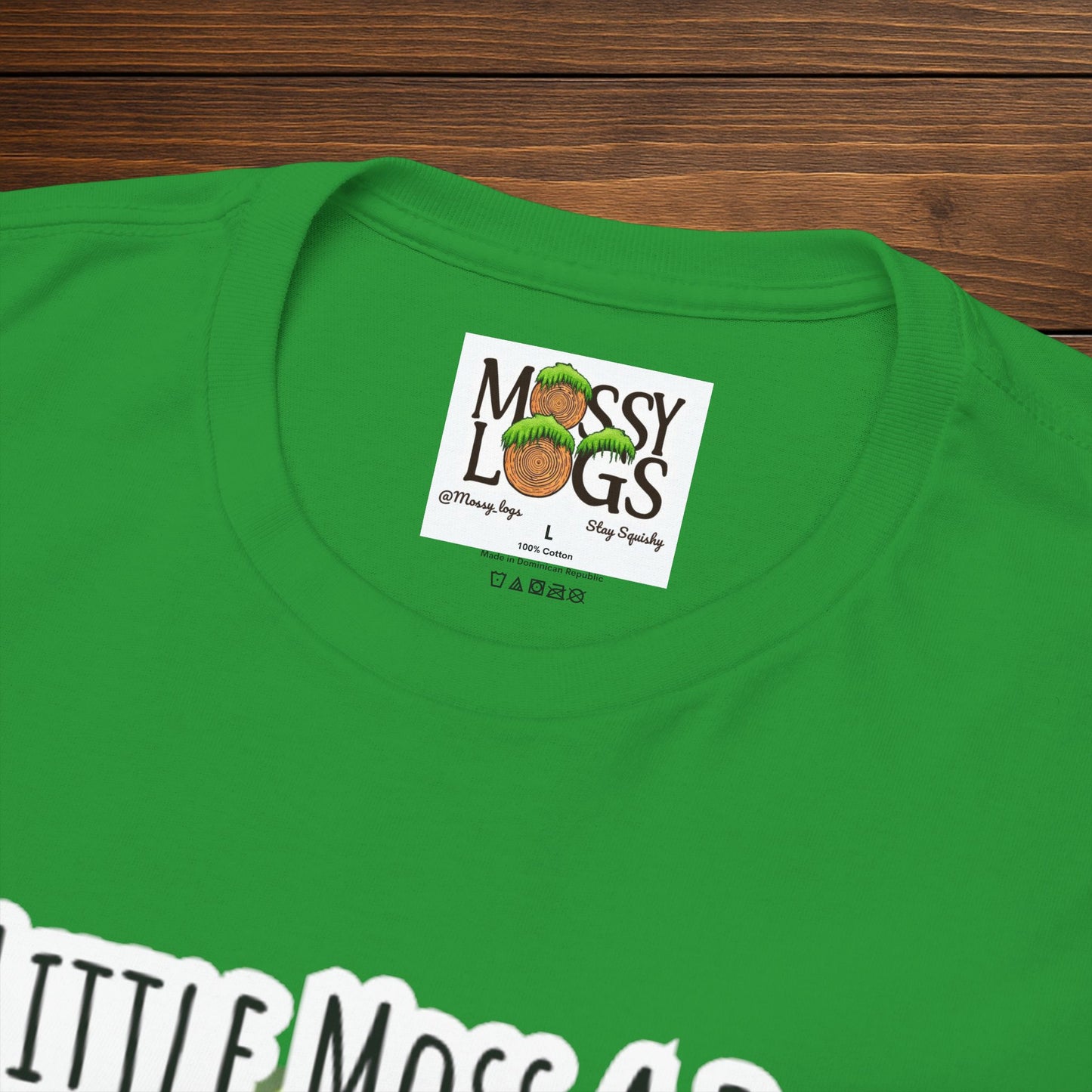 "Moss Therapy" Graphic Tee | Find Calm in the Wild