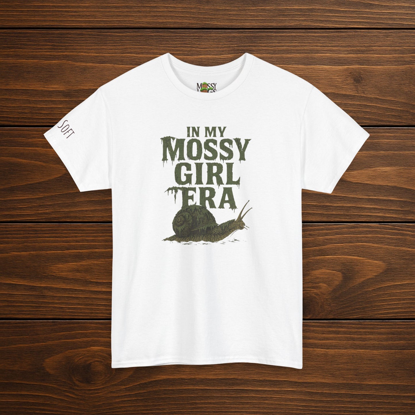 In My Mossy Girl Era Tee | Snail Energy Edition