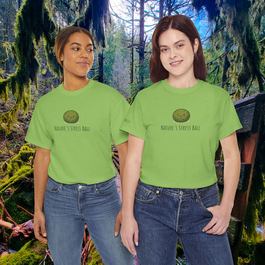 Nature's Stress Ball Tee | Squishy Moss Edition