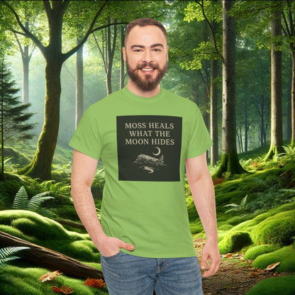 Moss Heals What the Moon Hides Tee | Forestcore Shirt