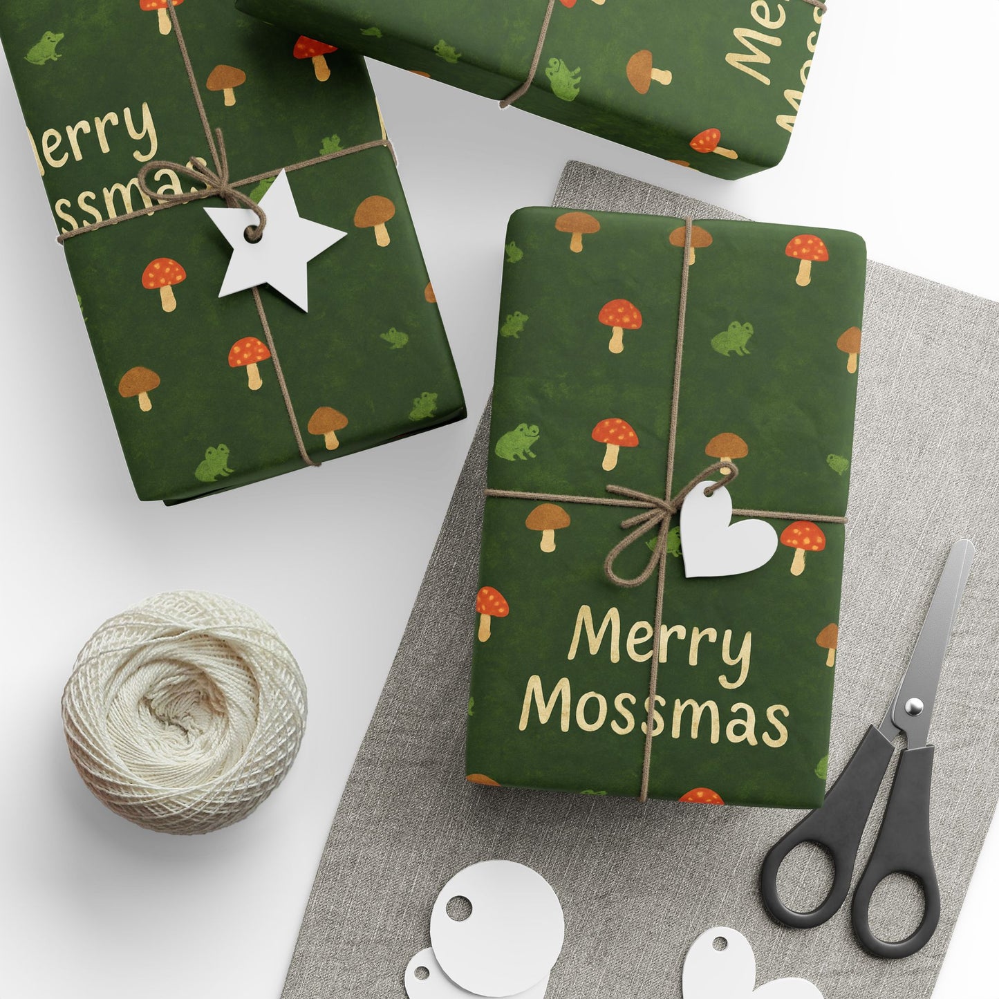 Mossmas Forest Wrapping Paper