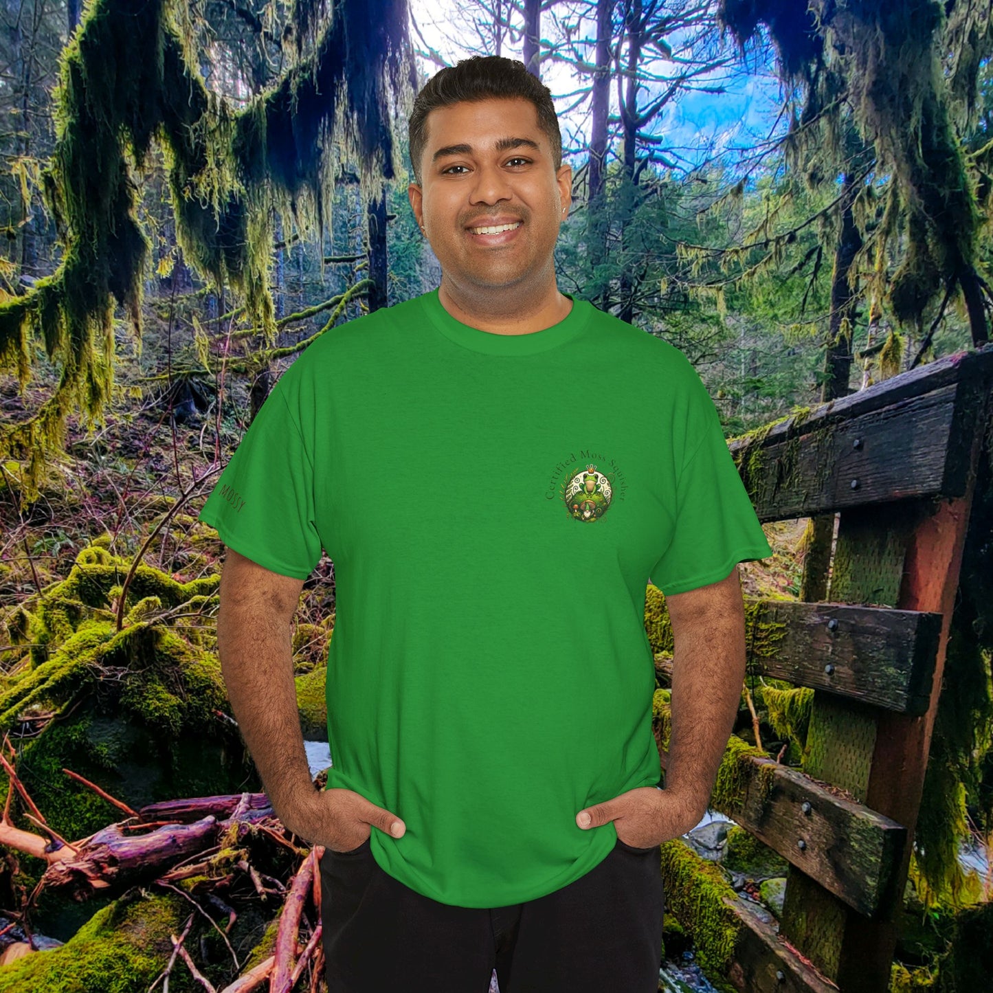 Certified Moss Squisher Tee | Frog King Edition
