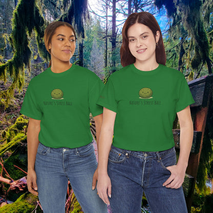 Nature's Stress Ball Tee | Squishy Moss Edition