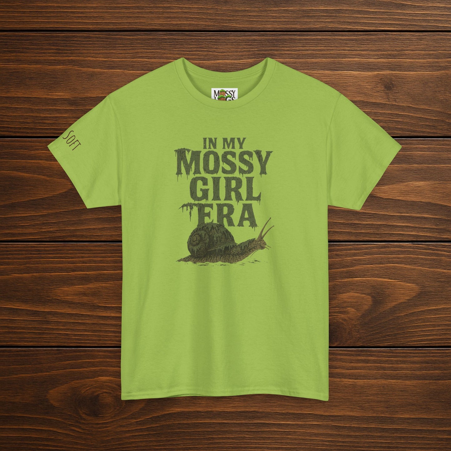 In My Mossy Girl Era Tee | Snail Energy Edition